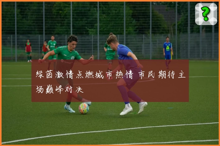 绿茵激情点燃城市热情 市民期待主场巅峰对决